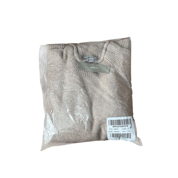 NWT J CREW Rollneck™ sweater in Supersoft yarn in Brown/grey - Picture 7 of 7